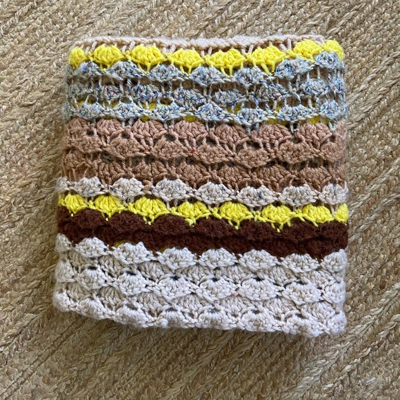 Vintage crochet, throw blanket ￼ - Picture 1 of 6
